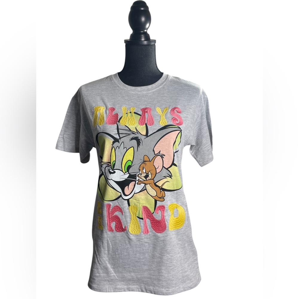 Tom & Jerry "Always Be Kind" Graphic Tee XXS
